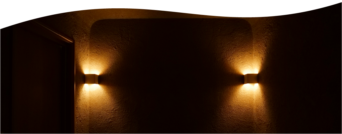 心が鎮まる優しい光